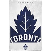 Trends International NHL Toronto Maple Leafs - Logo 25 Wall Poster, 34L x 22.4W, Unframed Version