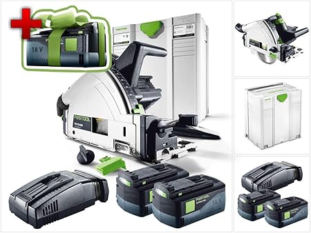 Livre Avec Batterie Festool Tsc 55 Li 5 2 Reb Plus Sca De La Scie Plongeante Dans Le Systainer 201395 2 X Bp 18 Li 5 2 As 18v 5 2 Ah Chargeur Rapide Sca 8 Li Ion Amazon Fr Bricolage