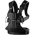 BabyBjörn Baby Carrier One, Woven Mix, Black