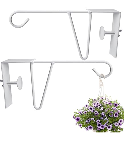 FEED GARDEN Lot De 2 Crochets Muraux à Suspendre Pour Plantes, 35,6 Cm