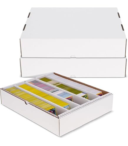 Amazon.com: BCW 5000ct Trading Card Storage Boxes (Full Lid) – 5