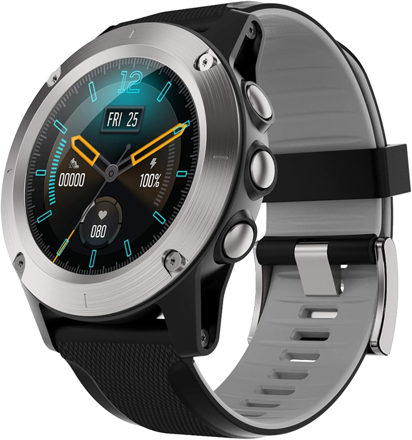 Smart Watch 1.3 Inch Round Touch Screen Smart Watch Air Amazon.co.uk