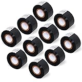Chudeng 10 Rolls 30mm x 100m Black Thermal Transfer