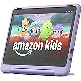 Amazon Fire HD 10 Kids Pro tablet, ages 6-12. Bright 10.1" HD screen, includes ad-free content, robust parental controls, 13-