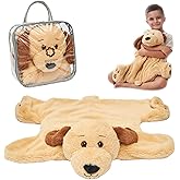 ODOXIA Weighted Lap Pad for Kids | Calming & Comforting | Weighted Lap Animal | Dog Buddy | Sensory Weighted Animals | Weighted Lap Blanket for Sensory Needs | Carrying Bag Included | 5 Lbs
