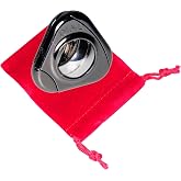 DIAL Hanayama Cast Metal Brain Teaser Puzzle New 2017 Release Level 5 Difficulty Rating Bonus Red Velveteen Drawstring Pouch Bundled Items