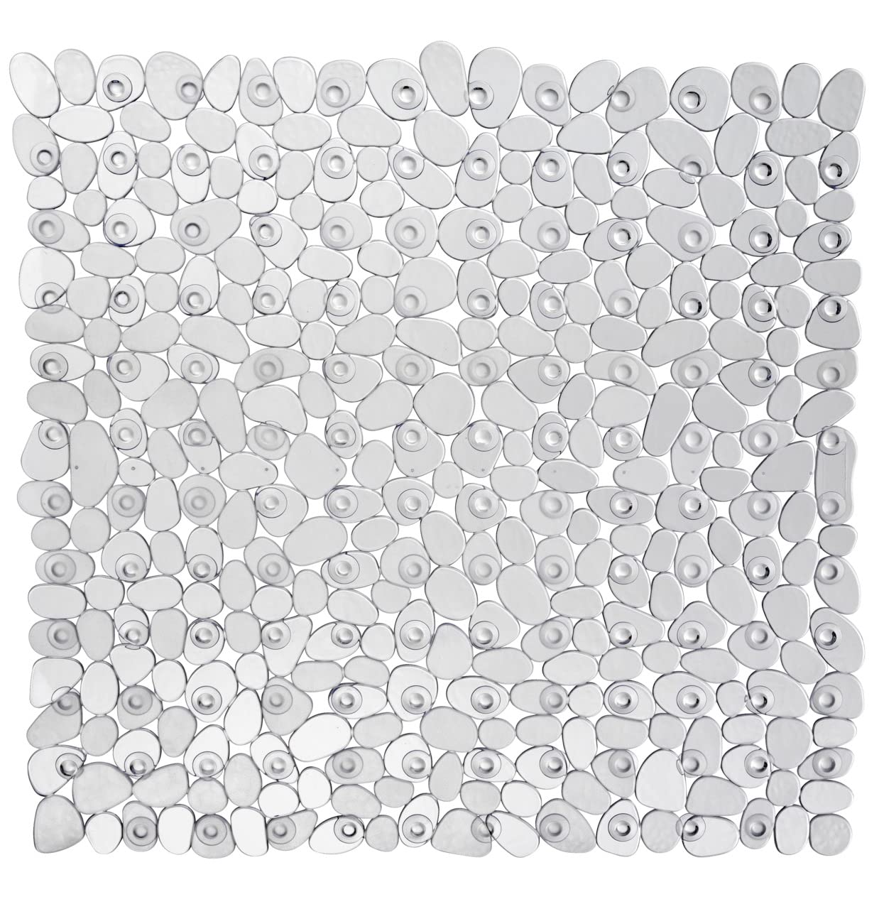 WENKO 20265100 Shower mat Paradise Transparent antislip, Plastic, Transparent