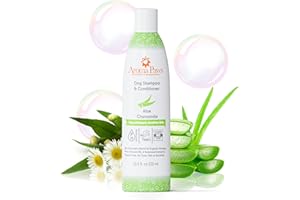 Aroma Paws Dog Shampoo and Conditioner - Tearless Dog Shampoo for Cleansing, Grooming, and Conditioning Sensitive Skin - Moisturizing Shampoo for Dogs and Puppies - Fragrance-Free 13.5 oz