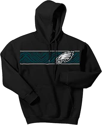 Amazon.com: NFL Zubaz Men's Zebra Logo Hoodie: Sports &hellip;
