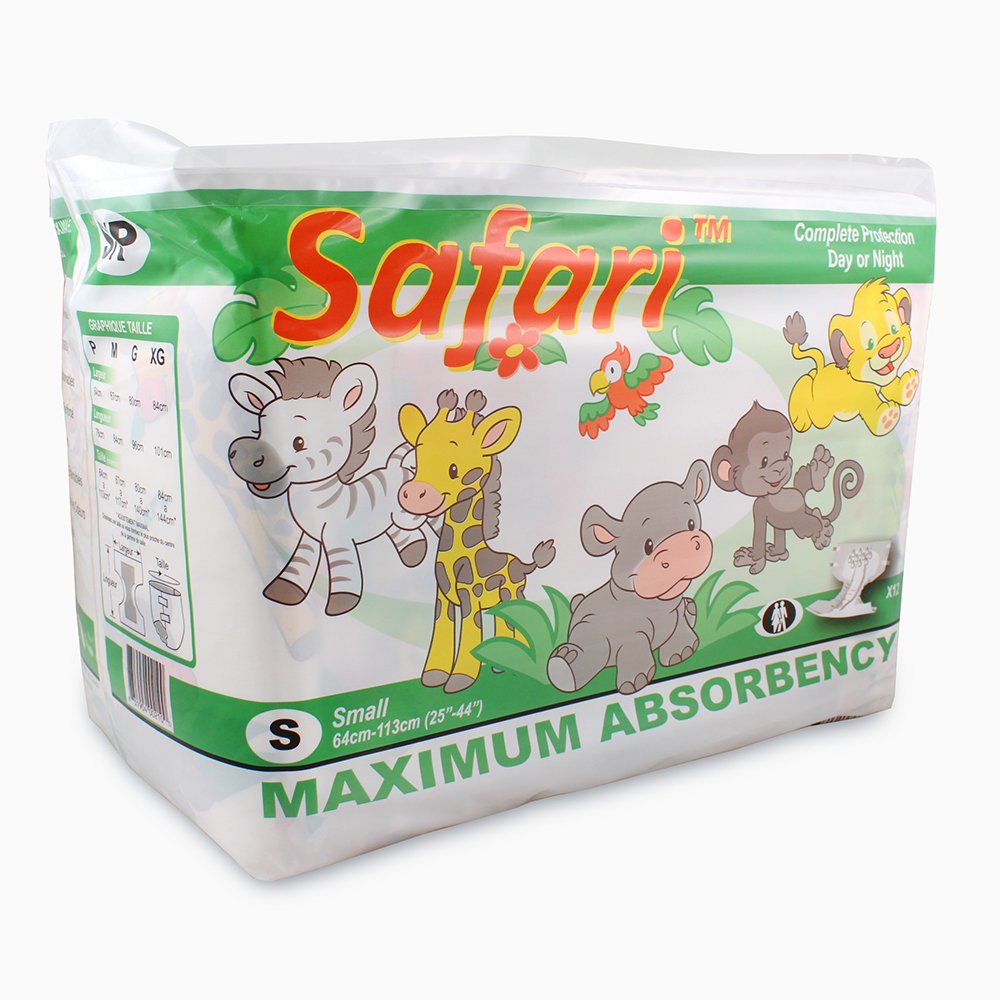 Rearz Safari Large Adult Diapers Pack of 12 Amazon.co.uk Health & Personal Care
