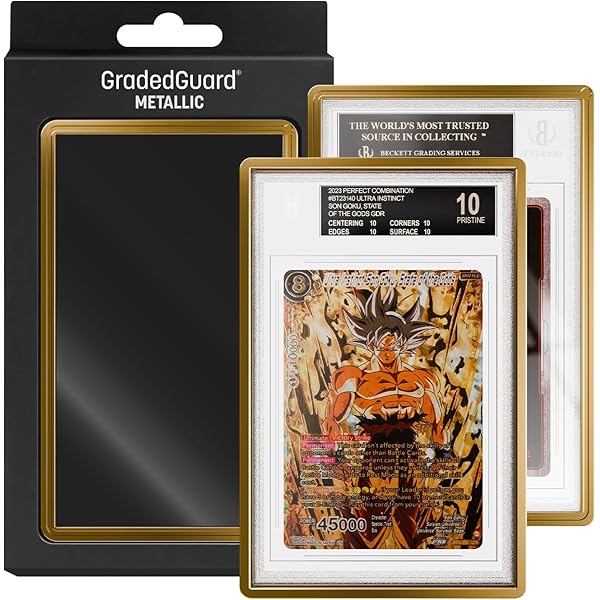 Amazon.com: Graded Card Guard Case for Standard BGS Slab Case | Multiple  Colors | Soft Touch Matte Finish | Stackable | Made to Fit BGS