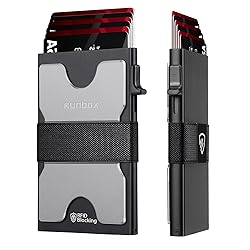 RUNBOX Slim Card Holder Wallet for Men, Minimalist