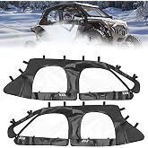 KEMIMOTO Upper Doors For Polaris RZR XP4 1000 – Winter Cab Enclosure With YKK Zippers