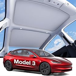 Wigoo Tesla Model 3 Sunshade Roof [Never Sag, Nano