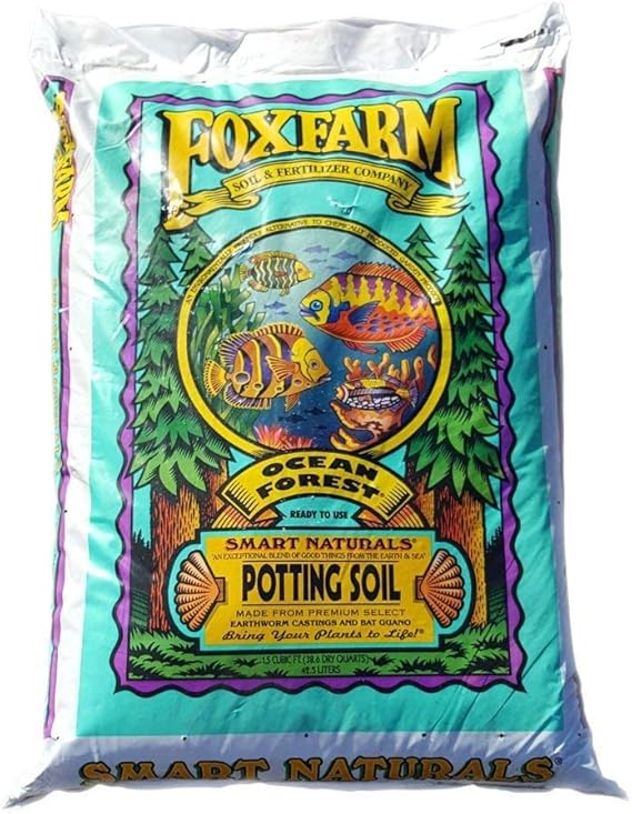 Fox Farm OCEAN FOREST Natural Smart Super Soil USA Version with BAT Guano 42.5 Litre Amazon.ca