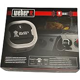 Weber iGrill 3 Grill Thermometer &ndash; App‑Connected Smart Meat Thermometer with 4‑Probe Capacity &amp; Bluetooth Monitoring - 250-Hour Battery Life