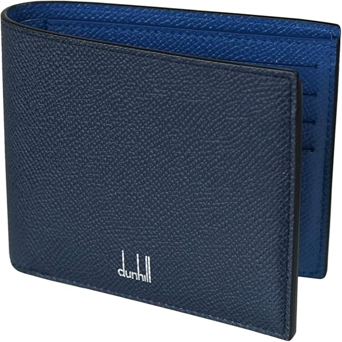 Amazon Co Jp ダンヒル Dunhill 二つ折り財布 メンズ Cadogan カドガン レザー ネイビー 18f2300ca410r 並行輸入品 服 ファッション小物