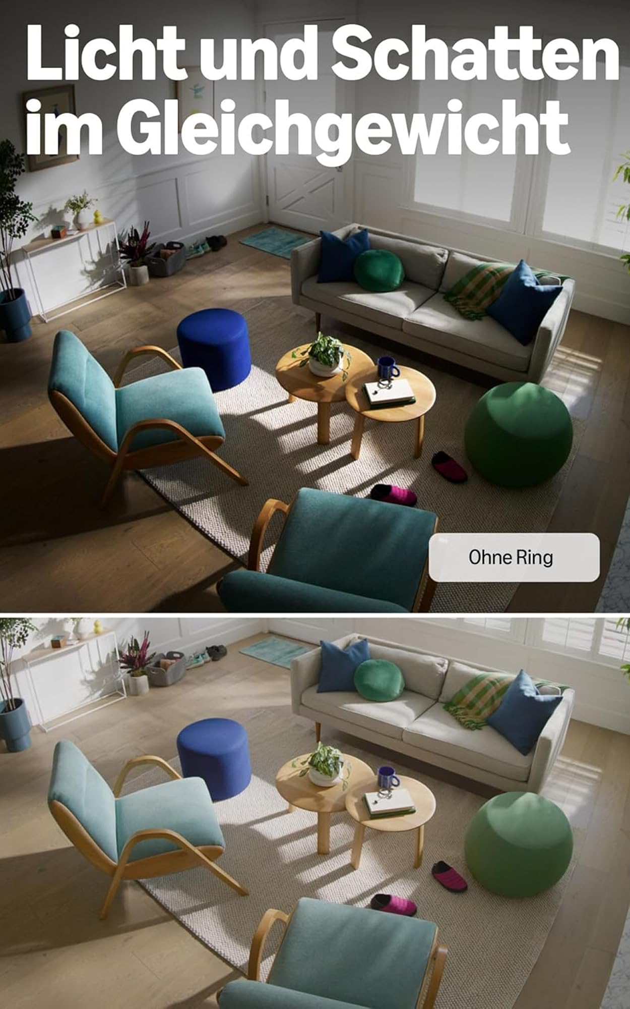 Innenkamera Plus (neueste Generation) mit Akku-Videotürklingel | Sicherheitskamera mit Netzteil | Retinal 2K, bis zu 4-facher, optimierter Zoom,| 30 Tage Gratiszeitraum für Ring Home-Abonnement 5