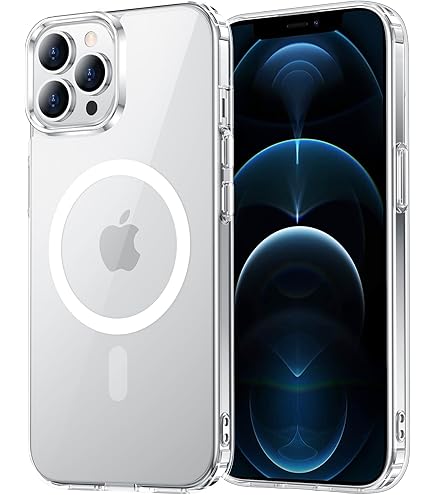 Amazon.com: JJGoo Compatible with iPhone 12 Pro Max Case Clear