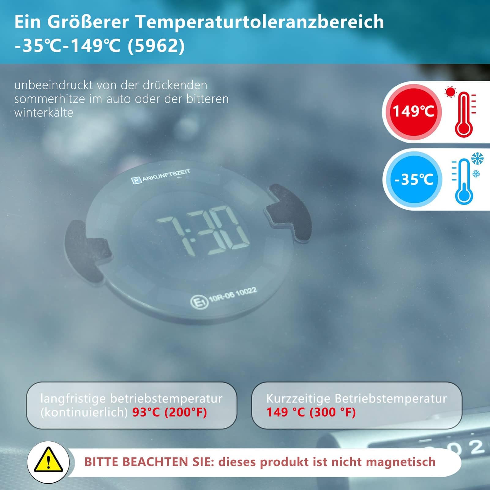 fidnichitem 4PCS Ersatz Metallplättchen mit 5962 Klebepads Kompatibel mit OOONO P-DISC NO3/NO2/NO1/CO-DRIVER NO2 Doppelseitiges Klebeband Parkuhrpad (Modell A) 5