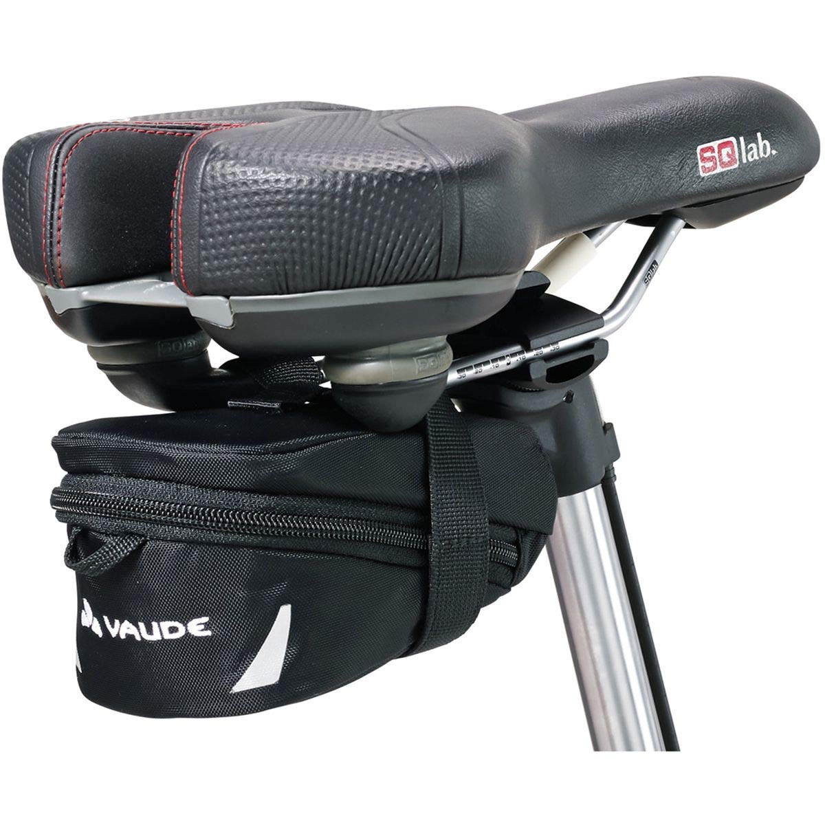 Vaude Tube Bag Saddlebag - Black, Medium