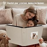 Miaikoe 1000 Pockets Photo Album 6x4 10x15cm Beige Linen Large Capacity view 5