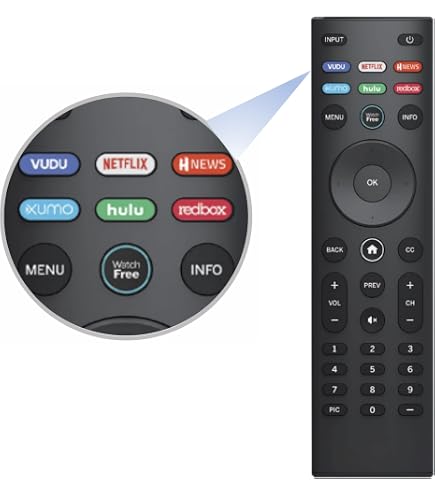 Vizio XRT140V Remote Control with for Smart TV V405-G9 and More