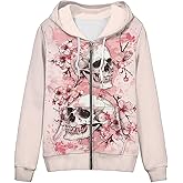 ELEDIZI Thin Oversized Zip Up Hoodie with Pockets Women Lightweight Sweater Graphic Sweatshirts for Women Size XS-5XL