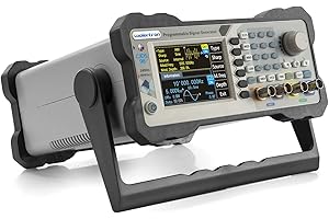 Programmable DDS Signal Generator Counter,Koolertron Upgraded 80MHz 3.5inch Screen High Precision Dual-Channel Arbitray Waveform Function Generator Frequency Meter 300MSa/s