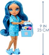 Rainbow High Skyler Junior High PJ Party 22 cm Doll Blue Onesie Slippers view 3