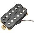Musiclily Basic 50mm Ceramic Humbucker Double Coil Neck Pickup for Electric Guitar, Black