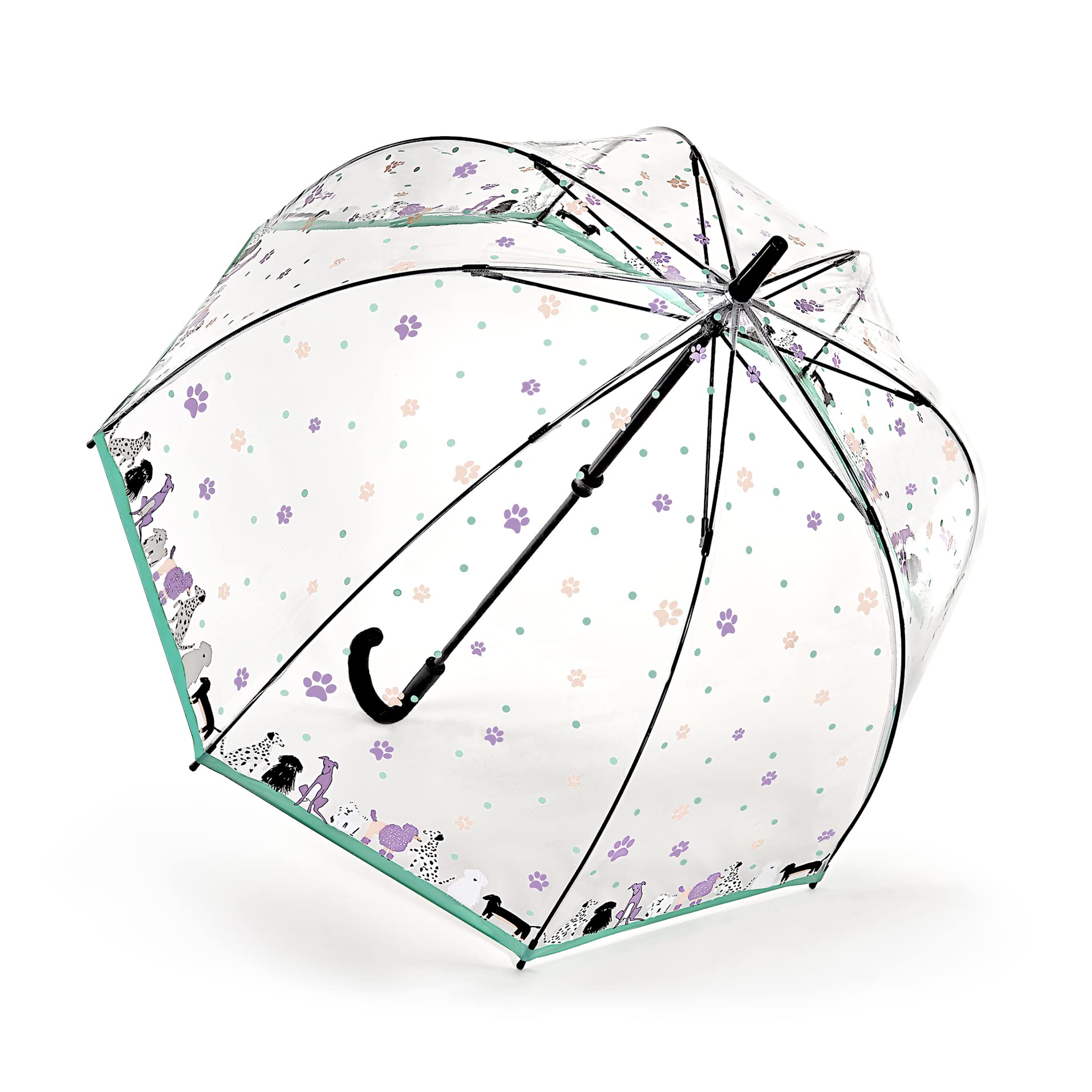 Fulton Birdcage 2 Dog & Bone Print Umbrella One Size,Multicoloured,L042 Birdcage 2 Dog & Bone