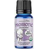 Legendairy Milk Baby Probiotic Drops Organic - Colic and Gas Drops for Newborns & Toddlers - Digestive Support, Constipation Relief - Toddler Probiotic Supports Occasional Diarrhea & Gas, 33 Servings