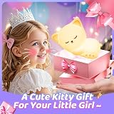 One Fire Night Light Cat Kids 16 Colors Dimmable Remote 1200mAh USB view 2
