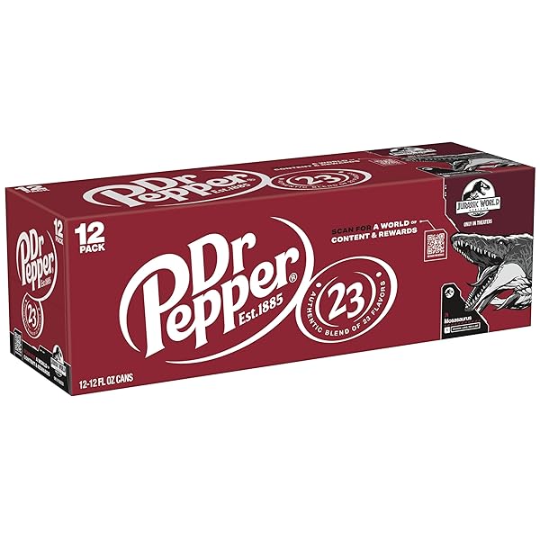 DR PEPPER SODA, 12 FL OZ CANS, 12 PACK