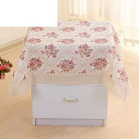 TRE tela acolchada de algodón/ tapa de la mesita de noche/ tapa de ...