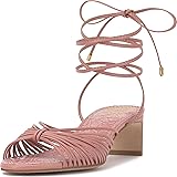 Vince Camuto Women's Lory Heeled Sandal, Dark Pale