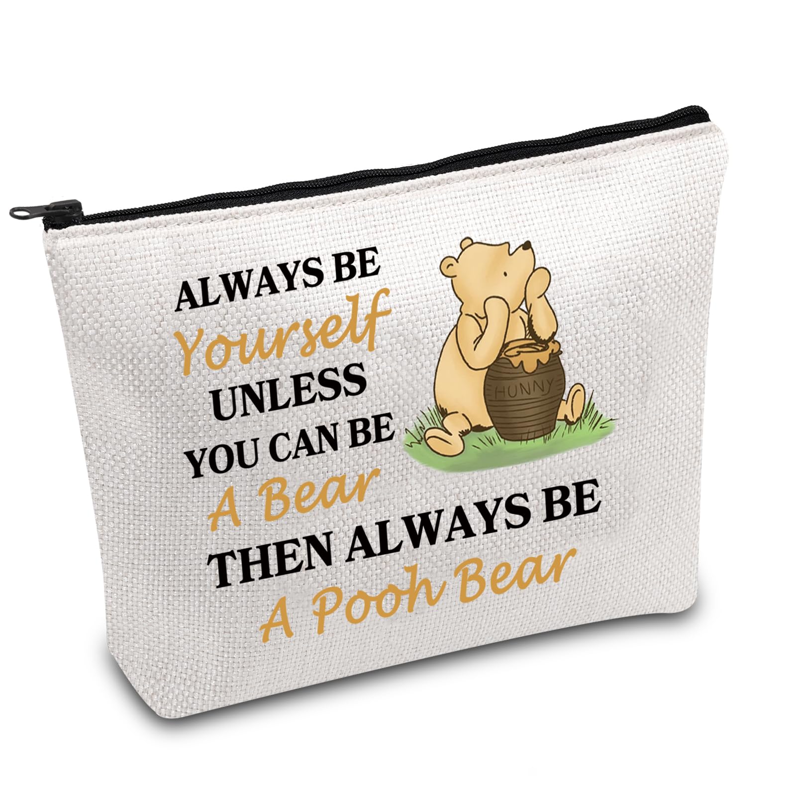 Pooh Makeup Bag Magic Kingdom Gift Catartoon Character Quote Honey Bear Gift With Honey Pot Bag (Poor Bear UK)