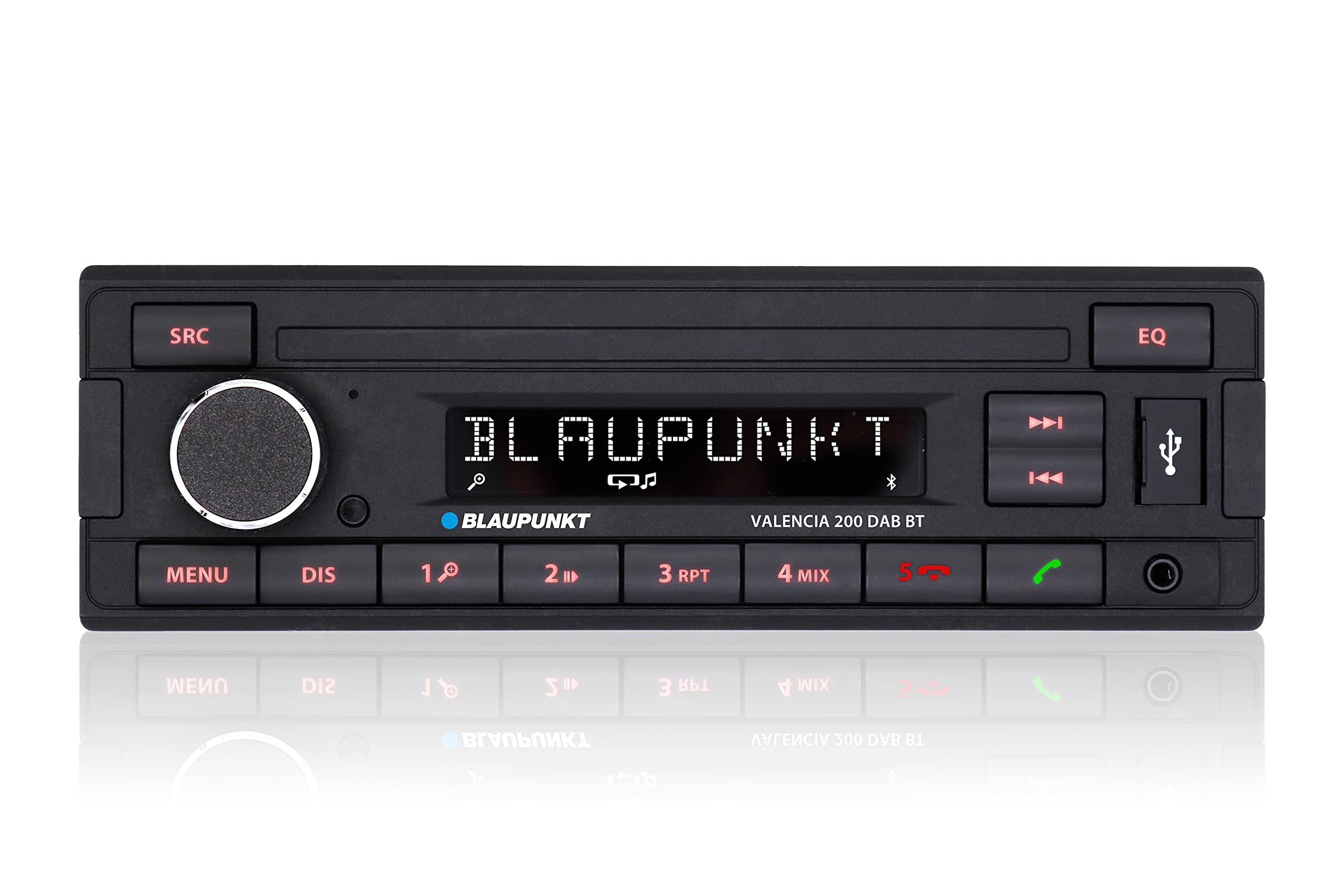 Blaupunkt Valencia 200 DAB BT | DAB+, Bluetooth, RDS Tuner, Handsfree, USB, Aux-In