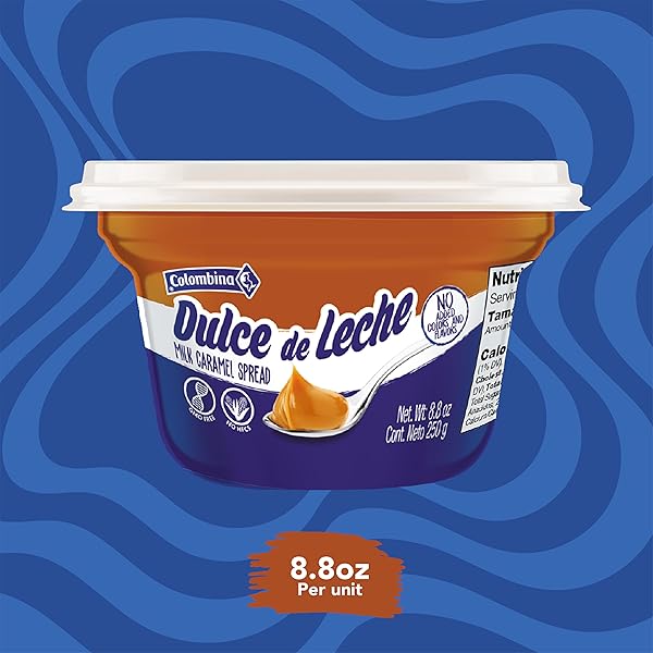 COLOMBINA DULCE DE LECHE, CARAMEL SAUCE, 8.8 OZ (PACK OF 1)