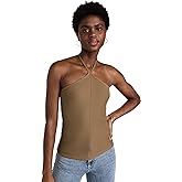 rag & bone Women's The Essential Rib Halter Top