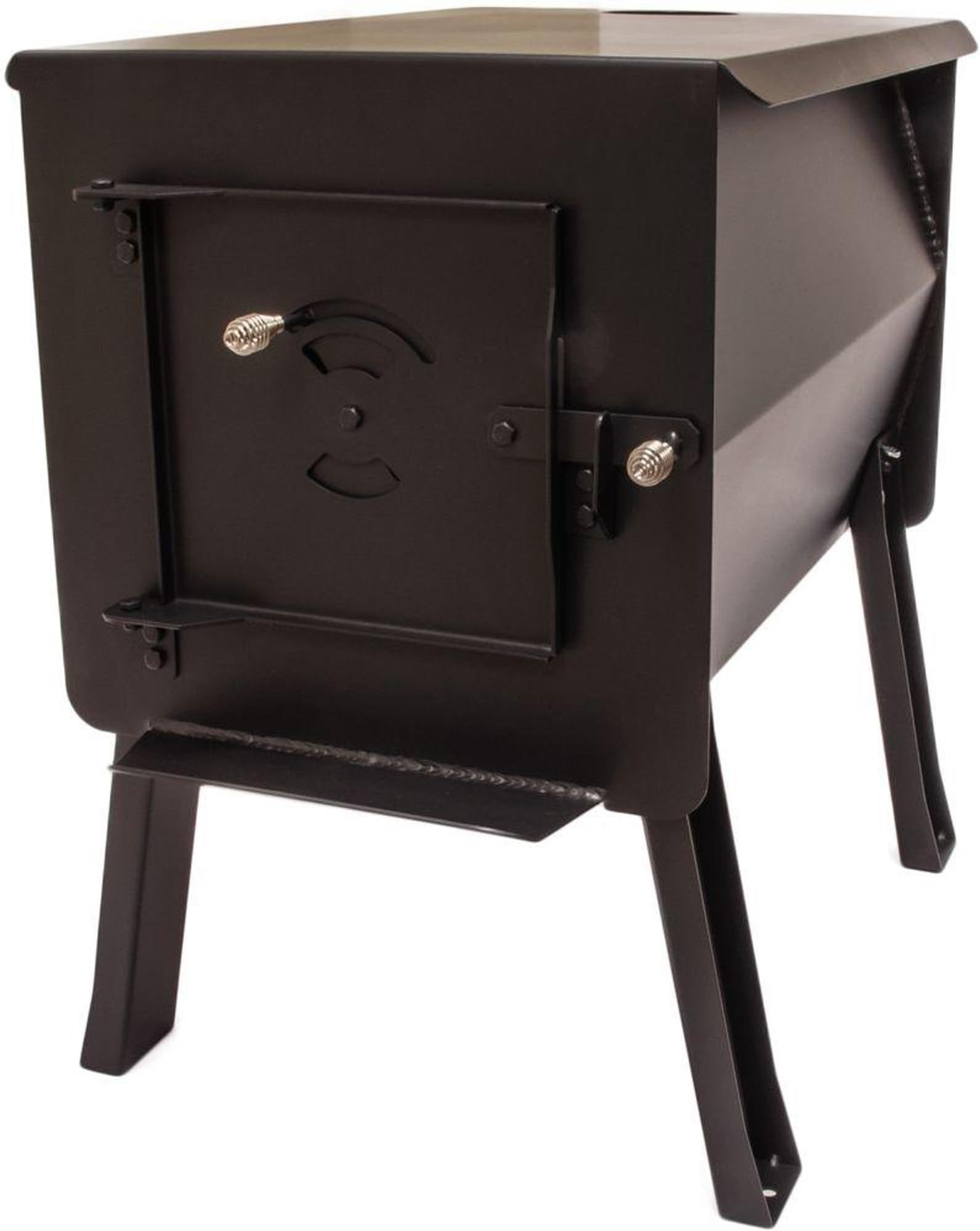 England's Stove Works Survivor "Grizzly" Portable Camp/Cook Wood Stove