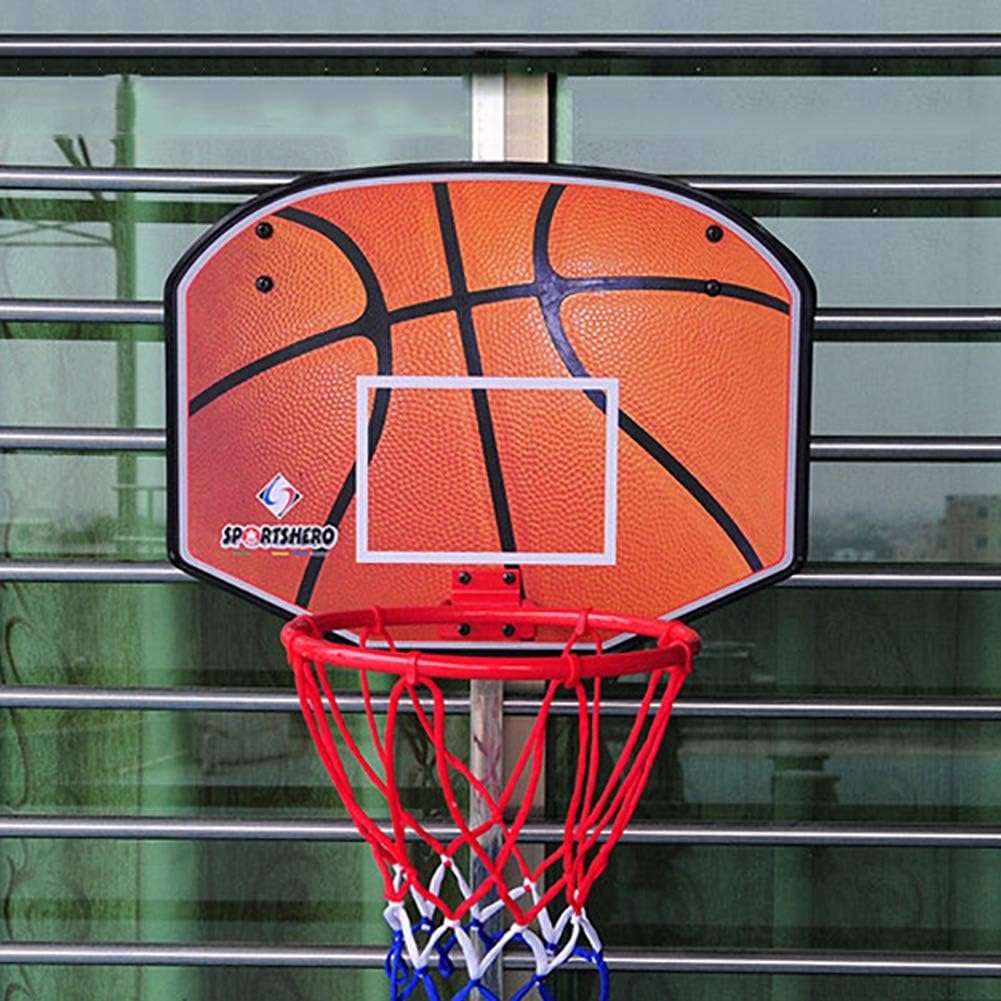 Canasta Tableros de Baloncesto Portátil montado en la Pared del aro de