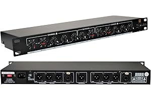 MR. DJ MR DJ DXO200 PRO PA DJ Club Stereo 2 Way Plus Subwoofer Crossover with XLR Input & Output