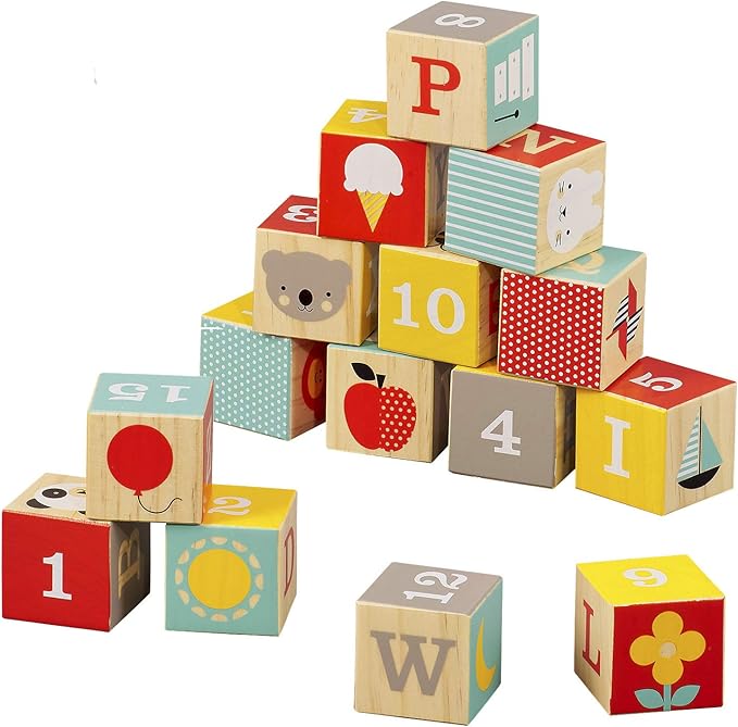 animal town wooden blocks