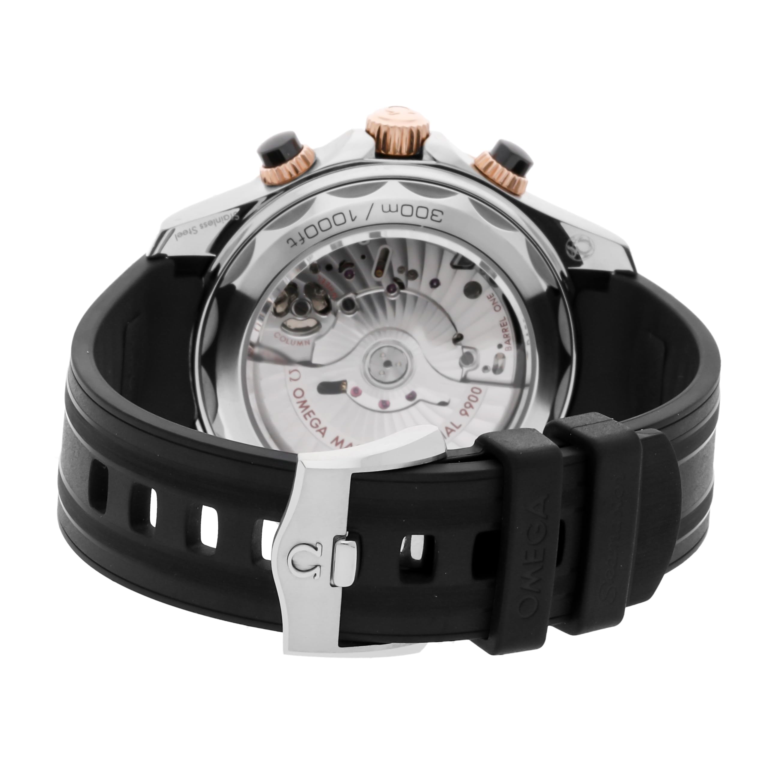 Omega Seamaster Diver 300m Co-Axial Master Chronograph Automatic Chronometer Black Dial Men's Watch 210.22.44.51.01.001