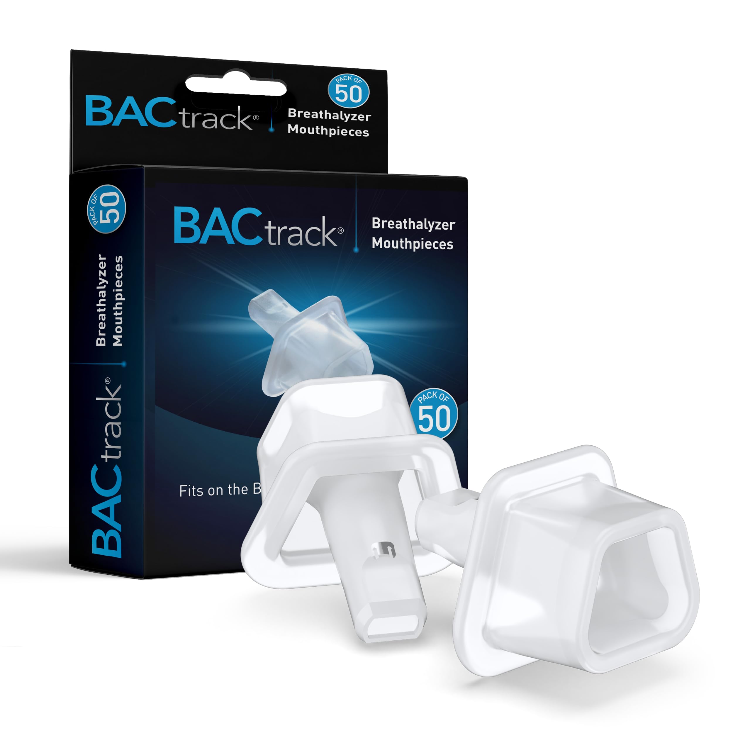 BACtrack Mobile Breathalyzer Mouthpieces, 50 Count