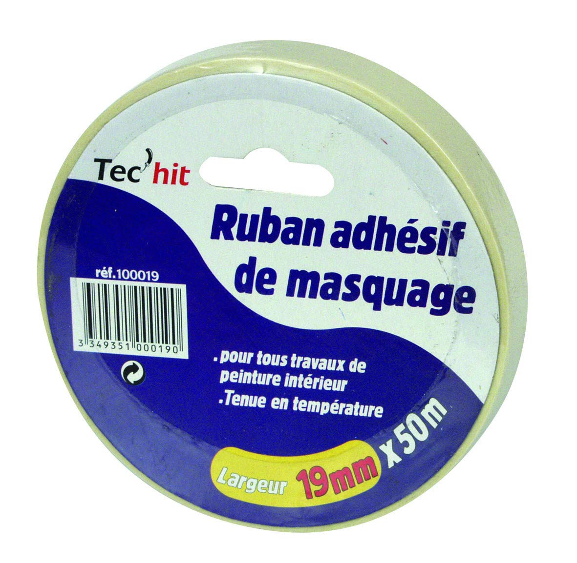 Tec Hit 100038 Masking Paper 38 mm x 50 m 24 Pieces