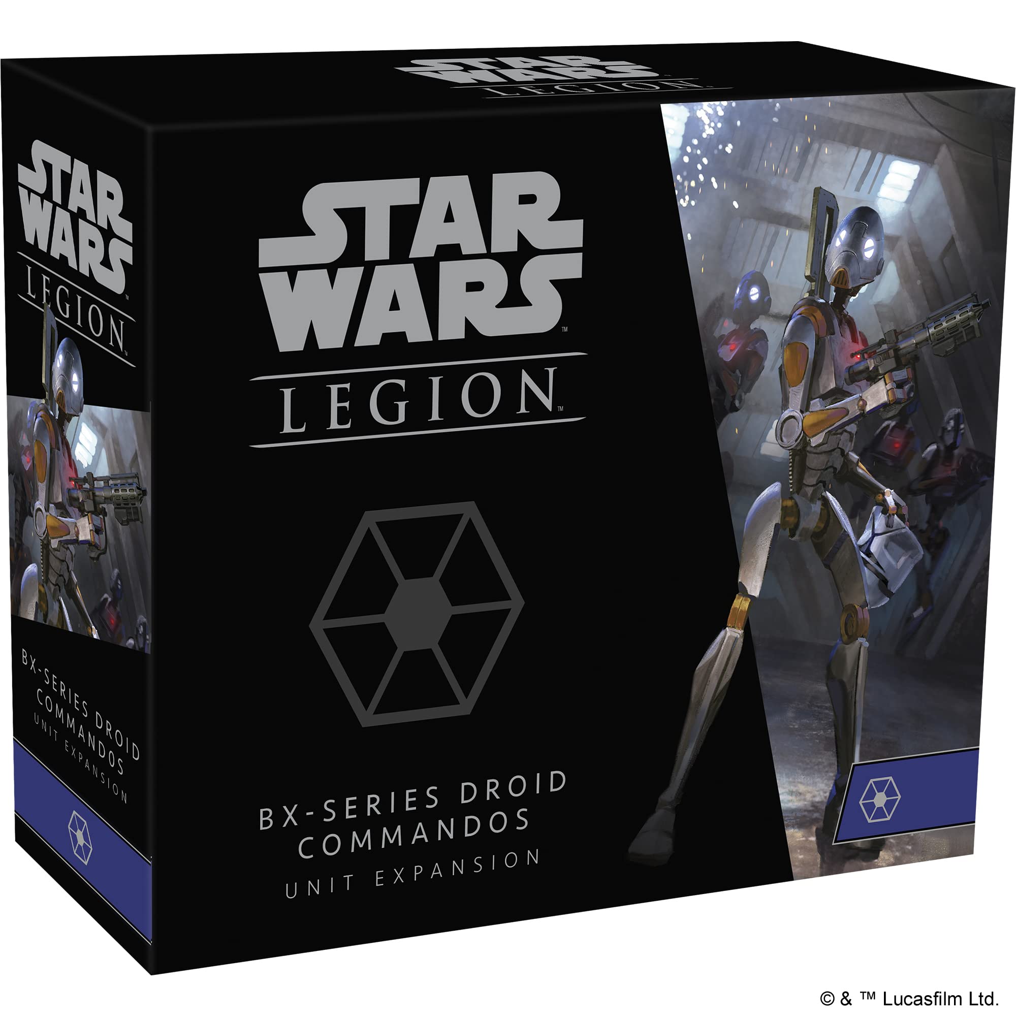 Atomic Mass Games | Star Wars Legion: Separatist Alliance Expansions: BX-series Droid Commandos Unit, Unit Expansion, Miniatures Game, Ages 14+, 2 Players, 90 Minutes Playing Time