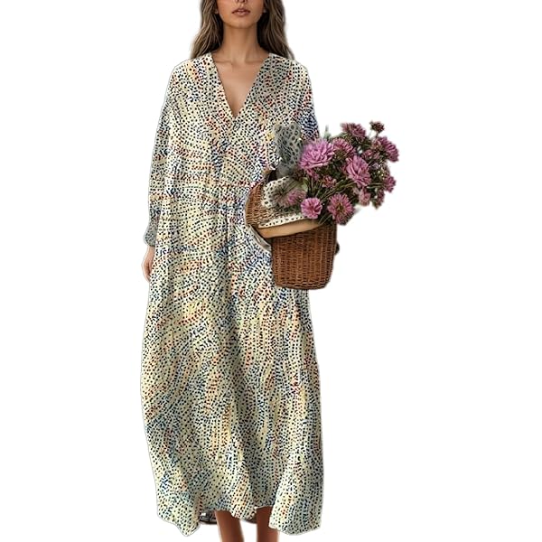 knee length dresses for ladies Isn't It Romantic Maxi Peasant Dress Teal / M main image 0